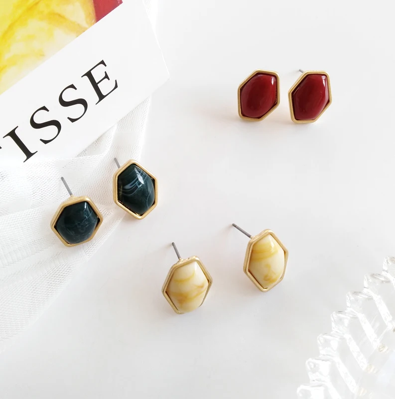 Fashion Metal Geometry Hexagonal Earrings Sell Minimalist Earrings For Women In Europe And America
Fashion Metal Geometry Hexagonal Earrings Sell Minimalist Earrings For Women In Europe And America