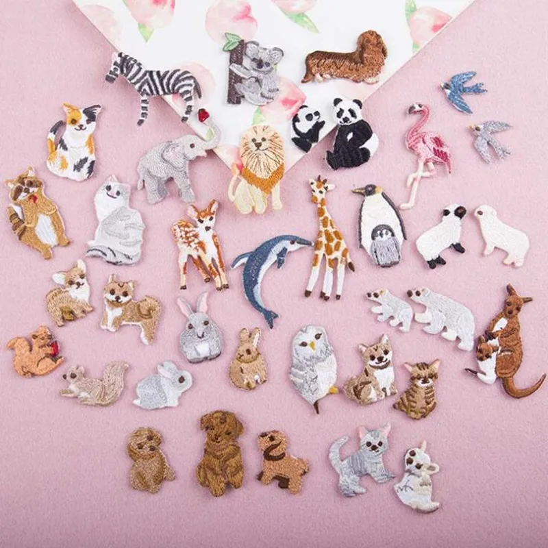 Many Little Animal Badges Parches Embroidered Iron On Patches For DIY Cloth Patch Fashion Design Motif Applique Badge
Many Little Animal Badges Parches Embroidered Iron On Patches For DIY Cloth Patch Fashion Design Motif Applique Badge