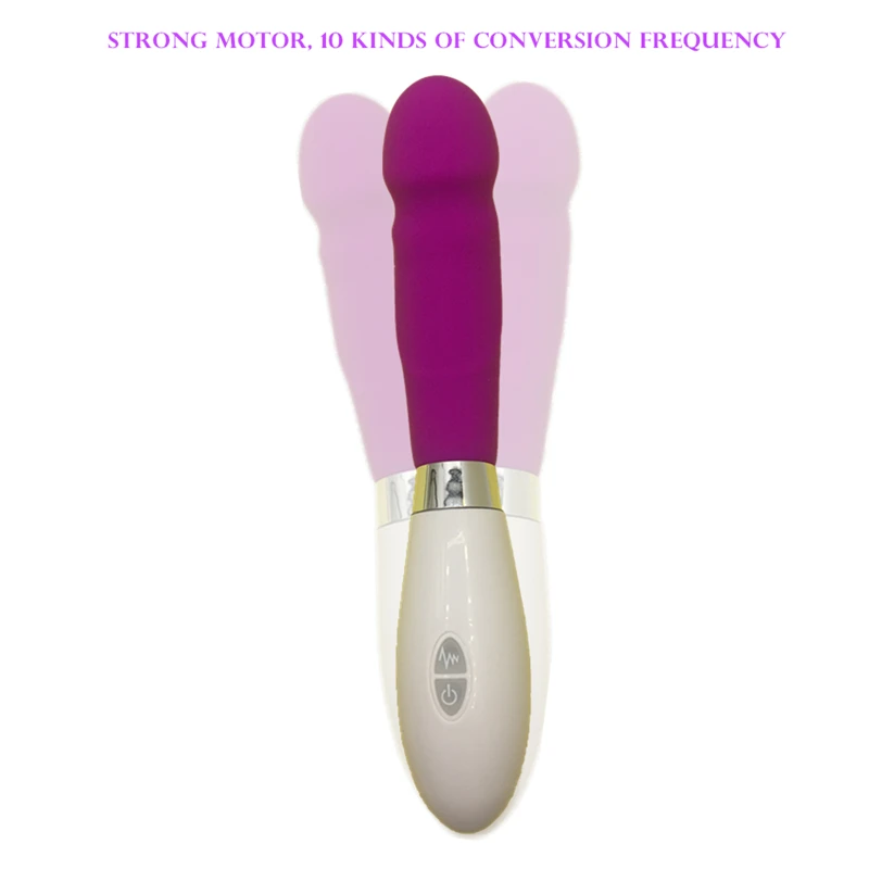 10 Speeds Mute Silicone Dildo Vibrator For Women G Spot Massager Anal Plug Vibrators Sex Toys For Woman Sex Products For Adults