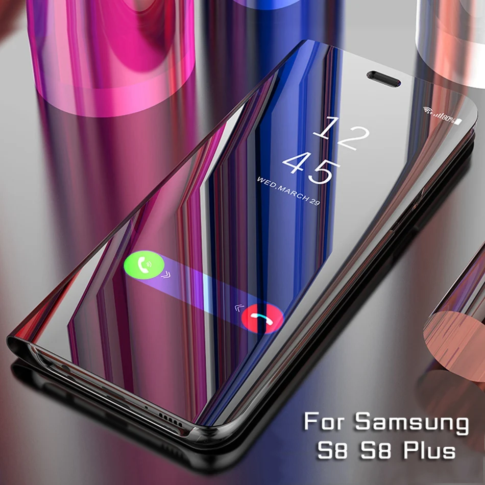 Luxury for Samsung S8 Plus Cover Mirror Flip Hard Galaxy S7 Edge Case Kickstand Phone Cases fo Samsung S10 S9 Plus S8 S7 S6
Luxury for Samsung S8 Plus Cover Mirror Flip Hard Galaxy S7 Edge Case Kickstand Phone Cases fo Samsung S10 S9 Plus S8 S7 S6