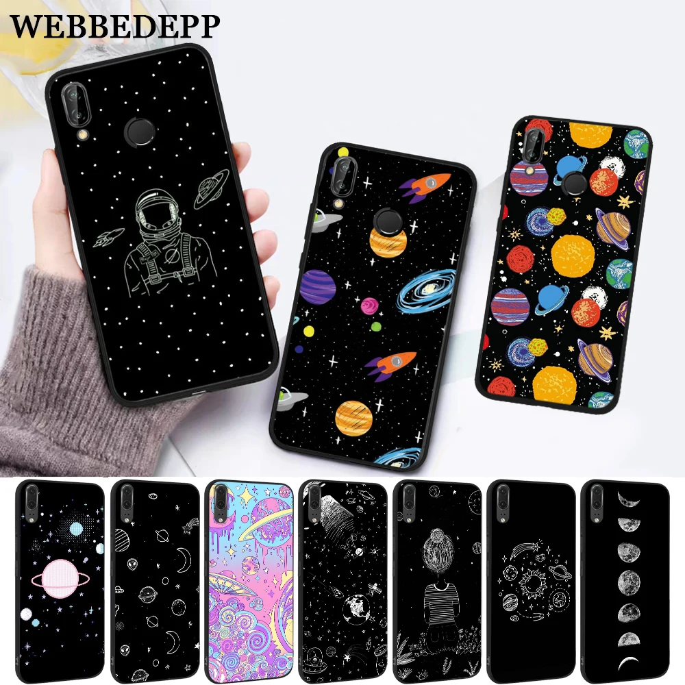 WEBBEDEPP Cartoon Moon Stars Planet Silicone Case for Huawei P8 Lite 2015 2017 P9 2016 Mimi P10 P20 Pro P Smart 2019 P30
WEBBEDEPP Cartoon Moon Stars Planet Silicone Case for Huawei P8 Lite 2015 2017 P9 2016 Mimi P10 P20 Pro P Smart 2019 P30