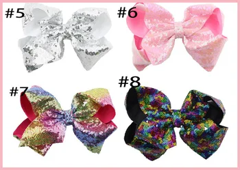 free shipping 20pcs 8''Large Sequin Hair Bow Hairclips For Girl Handmade Rainbow Dance Party Kids Boutique Hair Accessories
free shipping 20pcs 8''Large Sequin Hair Bow Hairclips For Girl Handmade Rainbow Dance Party Kids Boutique Hair Accessories