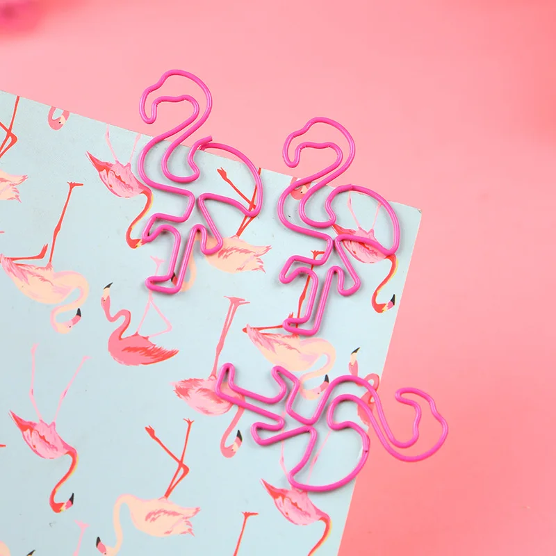 4pcs/Lot Metal paper clip Flamingo Suitable for office folder student Bookmarks For Book School Office Supplies Exquisite patter
4pcs/Lot Metal paper clip Flamingo Suitable for office folder student Bookmarks For Book School Office Supplies Exquisite patter