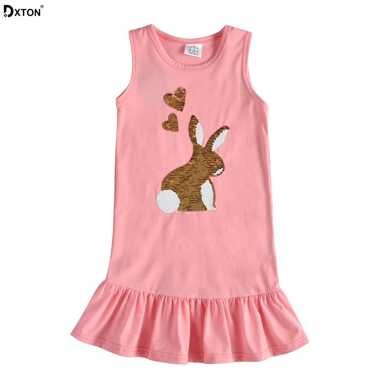 Dxton Summer Children Clothes Girl Dress Sleeveless Princess Dress Sequin Fille Robe Rabbit Animal Sequined Kids Dress for Girls
Dxton Summer Children Clothes Girl Dress Sleeveless Princess Dress Sequin Fille Robe Rabbit Animal Sequined Kids Dress for Girls