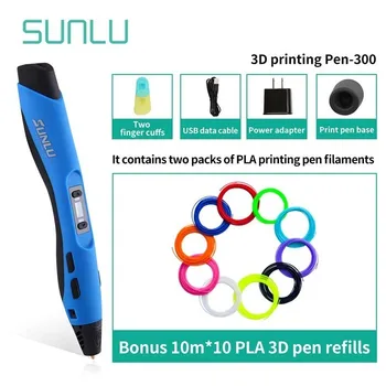3D Printing Pen With LED Screen SUNLU Typical 3D Drawing Pens For Kids & Adult Children Explore Brains DIY Crafts
3D Printing Pen With LED Screen SUNLU Typical 3D Drawing Pens For Kids & Adult Children Explore Brains DIY Crafts