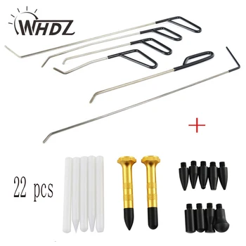 whdz Set 22PCS PDR Paintless Dent Repair PDR Tap Down Knock down Tool with 9 Heads for Door Dings Hail Dent Repair Tools
whdz Set 22PCS PDR Paintless Dent Repair PDR Tap Down Knock down Tool with 9 Heads for Door Dings Hail Dent Repair Tools
