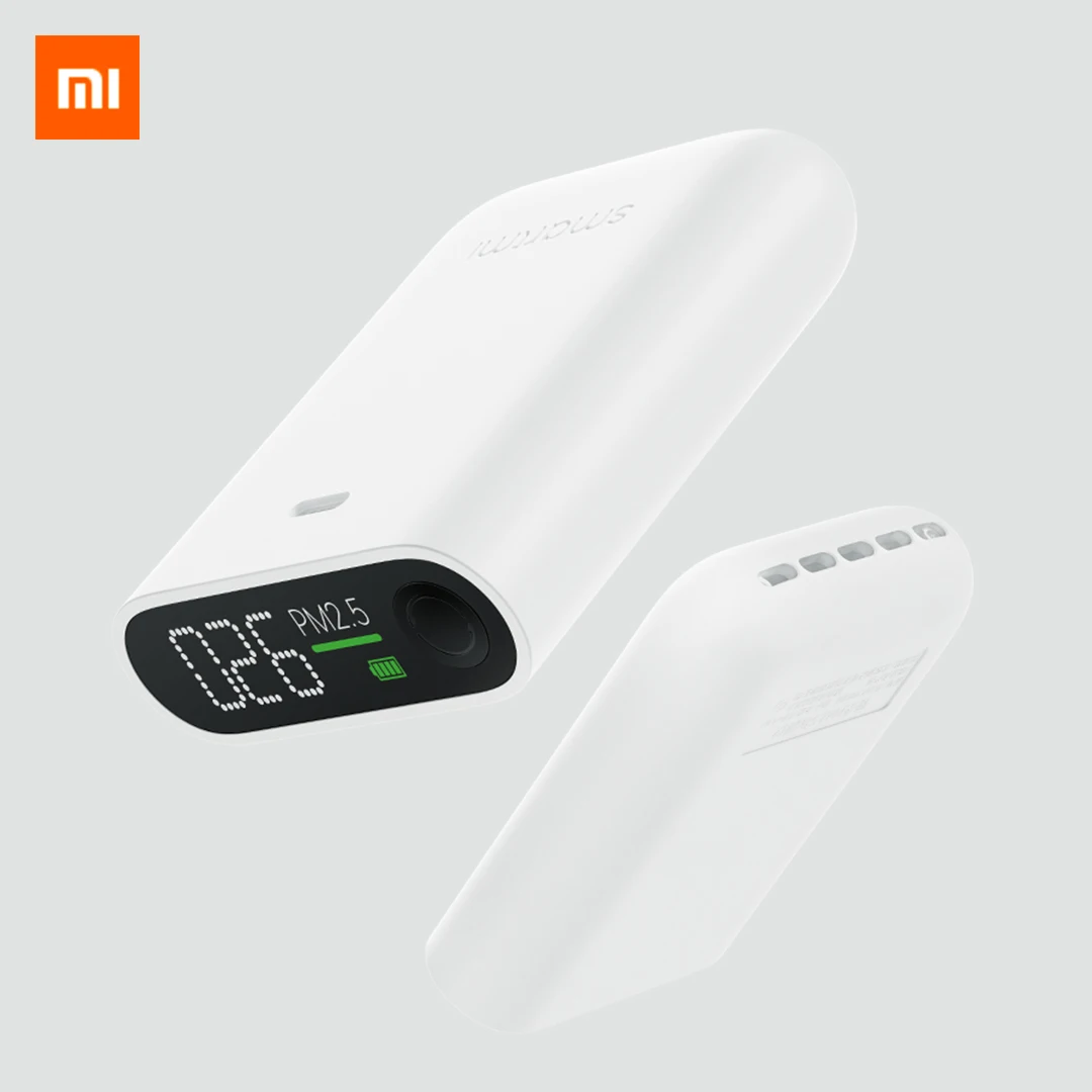 Original Xiaomi Smartmi PM2.5 Air Detector Mini Sensitive Air quality Monitor LED Screen PM 2.5 For Home Office Portable
Original Xiaomi Smartmi PM2.5 Air Detector Mini Sensitive Air quality Monitor LED Screen PM 2.5 For Home Office Portable