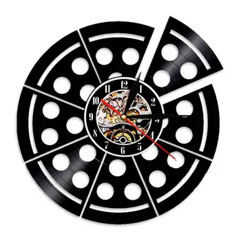 1Piece Pizza Time Wall Clock Vinyl Clock LP Record Time Clock Fast Food Store LED Light Vintage Timepiece Home Decor
1Piece Pizza Time Wall Clock Vinyl Clock LP Record Time Clock Fast Food Store LED Light Vintage Timepiece Home Decor