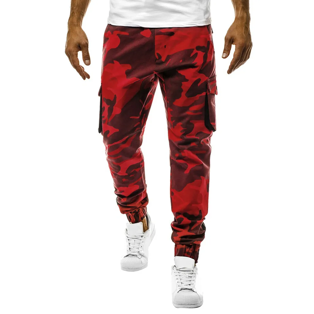 Camouflage Print Men sweatpants Joggers Loose Plus Size Multi Pocket Sports Pants Male Workout Trousers Training sportswear
Camouflage Print Men sweatpants Joggers Loose Plus Size Multi Pocket Sports Pants Male Workout Trousers Training sportswear