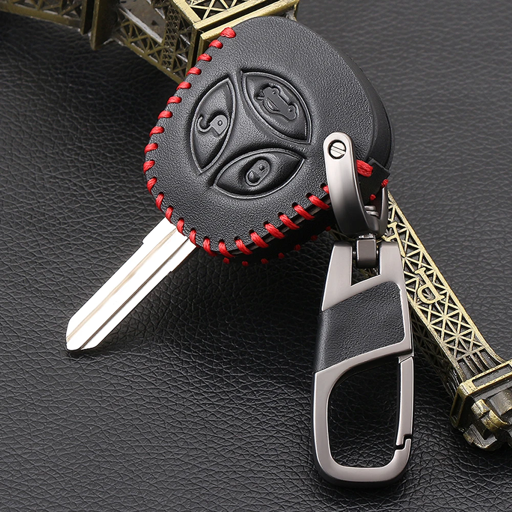 Кожаный чехол для ключей с 3 кнопками LADA Priora Sedan Sport Kalina Granta Vesta X-Ray XRay | Автомобили и
