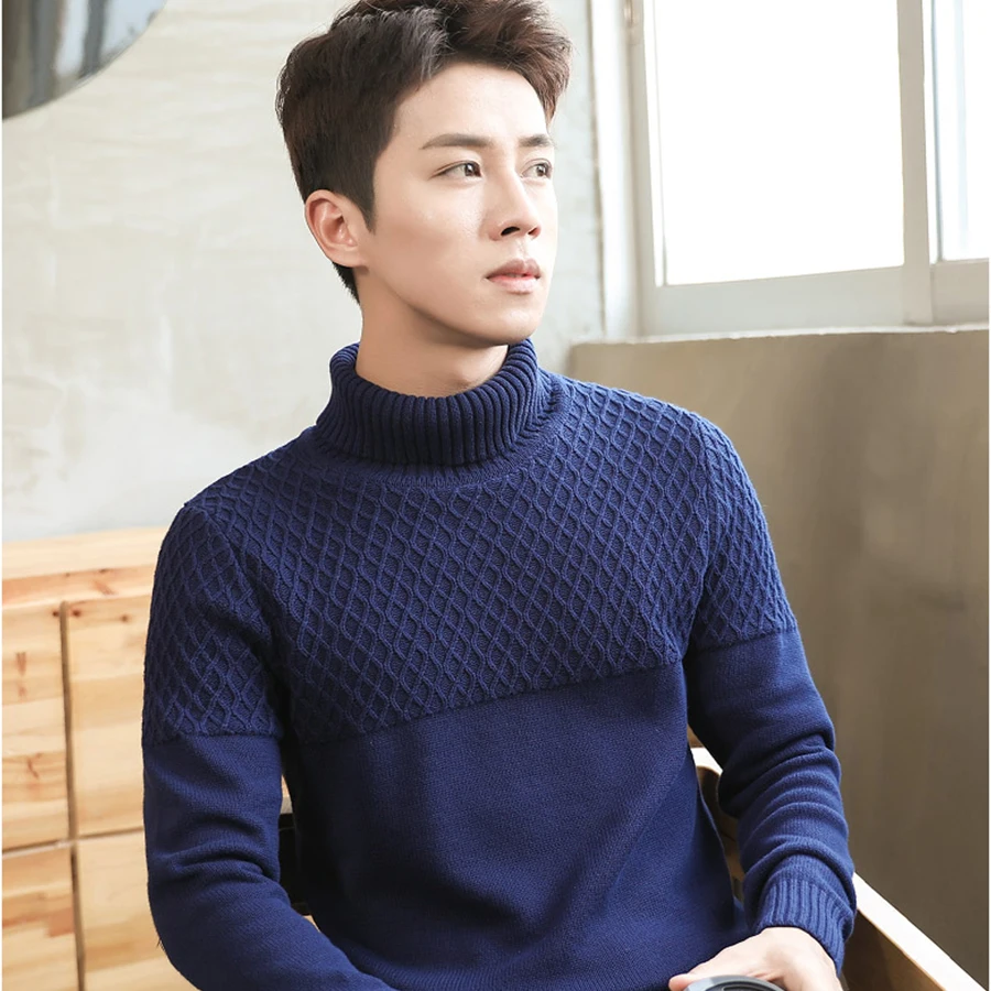 Cotton Knitwear Mens Turtle Neck Plain Warm Thick Winter Men Clothes Sweaters Mens Leisur Clothing Chandail Homme Pull 40MY015
Cotton Knitwear Mens Turtle Neck Plain Warm Thick Winter Men Clothes Sweaters Mens Leisur Clothing Chandail Homme Pull 40MY015