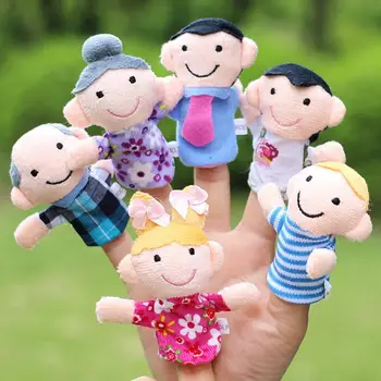 Children christmas Party favor gift family finger puppets mini plush baby toy boys girls Fairy Tale finger puppets stage props
Children christmas Party favor gift family finger puppets mini plush baby toy boys girls Fairy Tale finger puppets stage props