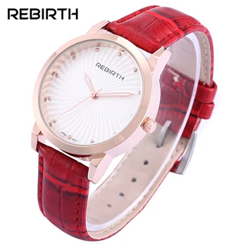 Women Watches 2018 REBIRTH Top brand Luxury quartz-watch Fashion Casual Leather Rose Gold Women Dress Watch Montre Femme
Women Watches 2018 REBIRTH Top brand Luxury quartz-watch Fashion Casual Leather Rose Gold Women Dress Watch Montre Femme