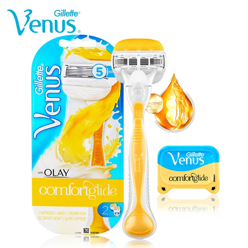 Gillette Venus Razor blade Women Shaver Vns Lady Shaving Razor Handle Woman Trimmer