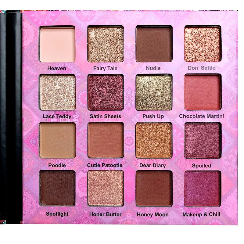 16 Color Shimmer Pigmented Eye Shadow Powder New Arrival Charming Matte Eyeshadow Palette NEW
16 Color Shimmer Pigmented Eye Shadow Powder New Arrival Charming Matte Eyeshadow Palette NEW