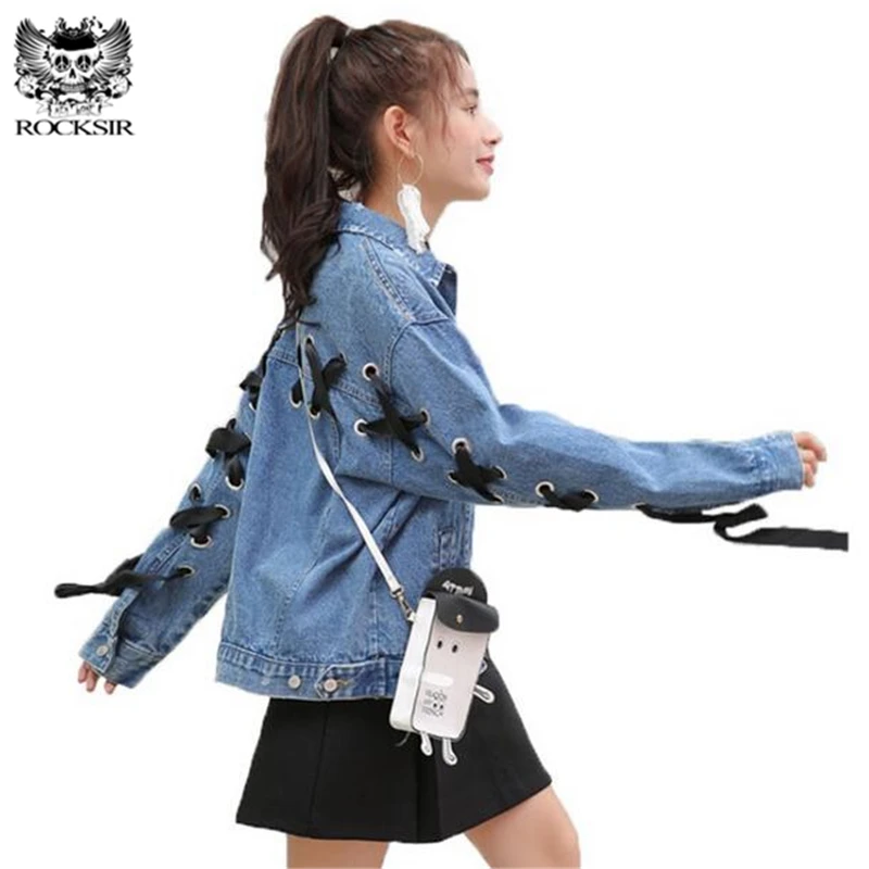 2017 Lace up Denim Jackets Fall Women Coats Winter Denim Vintage Button Basic Jacket Loose Cross Pocket Jean Jacket Outerwears
2017 Lace up Denim Jackets Fall Women Coats Winter Denim Vintage Button Basic Jacket Loose Cross Pocket Jean Jacket Outerwears