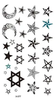 Waterproof Temporary Tatoo Fake Tattoo Sticker Moon Star Tattoos Stickers Tatouage Hand Foot Body Tatto Art For Men Women Girl
Waterproof Temporary Tatoo Fake Tattoo Sticker Moon Star Tattoos Stickers Tatouage Hand Foot Body Tatto Art For Men Women Girl