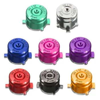 Metal Bullet ABXY Button Joystick Thumbstick Caps Replacement Part Sony Playstation Dualshock 3 4 PS3 PS4 DS4 Gamepad Controller
Metal Bullet ABXY Button Joystick Thumbstick Caps Replacement Part Sony Playstation Dualshock 3 4 PS3 PS4 DS4 Gamepad Controller