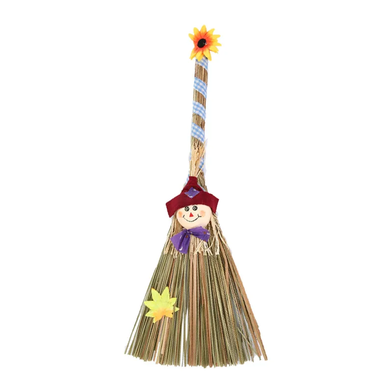 Witches Broom Anime Cosplay for Straw Vestidos Costumes Role Prop in Halloween Carnival Party | Тематическая одежда и