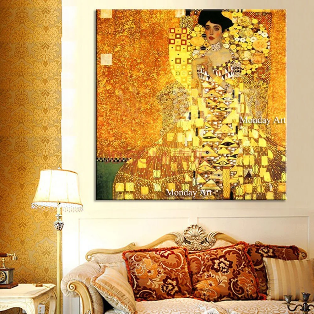 Gustav-Klimt-Canvas-Painting-On-Wall-Art-Prints-Picture-For-Living-Room-Home-Decoration-Or-Hotel (3)