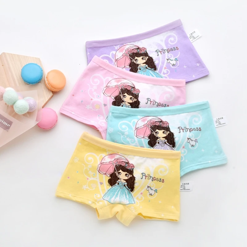 4pcs/lot Baby Kids Panties Cotton New Fashion Cartoon printed girls Briefs Boxer Underwear Training pants
4pcs/lot Baby Kids Panties Cotton New Fashion Cartoon printed girls Briefs Boxer Underwear Training pants