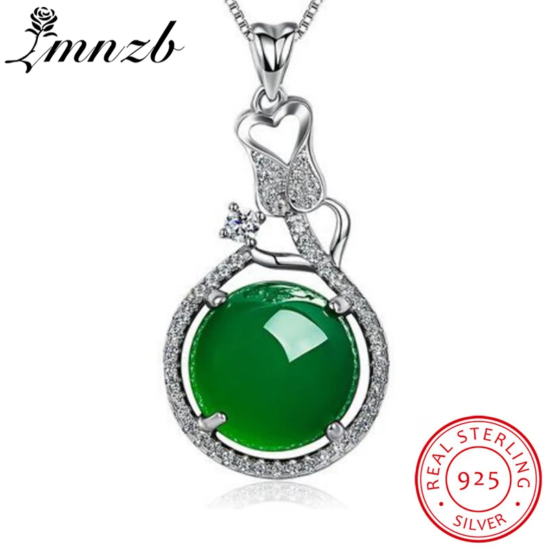 LMNZB Fashion Real 925 Sterling Silver Jewelry Natural Gem Crystal Malay Green Pendants Necklaces Charms Jewelry Gift ZD360
LMNZB Fashion Real 925 Sterling Silver Jewelry Natural Gem Crystal Malay Green Pendants Necklaces Charms Jewelry Gift ZD360