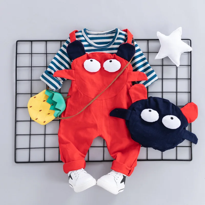 Cartoon Cute Infant Baby Boys Girls Clothes Set Panda Striped T-shirt+ Siamese Pants Long Sleeve Tracksuit Baby Boy Clothing Set
Cartoon Cute Infant Baby Boys Girls Clothes Set Panda Striped T-shirt+ Siamese Pants Long Sleeve Tracksuit Baby Boy Clothing Set