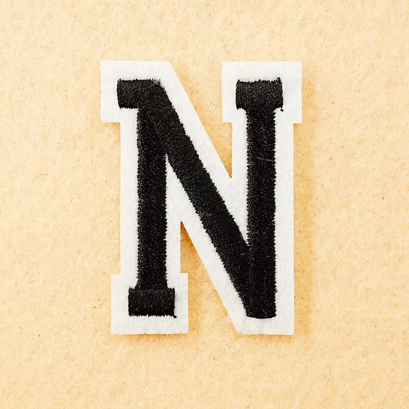 Letter: N (Size:4*5.5cm) DIY Cloth Patch Badge Embroidered Cute Badges Hippie Iron On Kids Cartoon Patches For Clothes Stickers
Letter: N (Size:4*5.5cm) DIY Cloth Patch Badge Embroidered Cute Badges Hippie Iron On Kids Cartoon Patches For Clothes Stickers