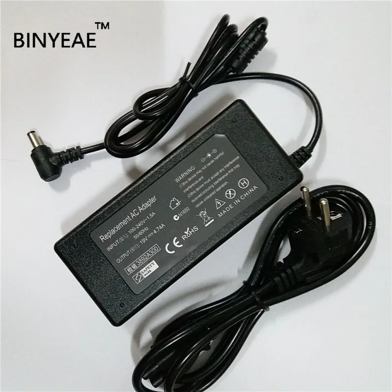 19V 4.74A Universal AC Adapter Battery Charger With Power Cable for Asus K52DE K52DR K52DY K52JB K52JC K52JE K52JK K52JR K52JT
19V 4.74A Universal AC Adapter Battery Charger With Power Cable for Asus K52DE K52DR K52DY K52JB K52JC K52JE K52JK K52JR K52JT