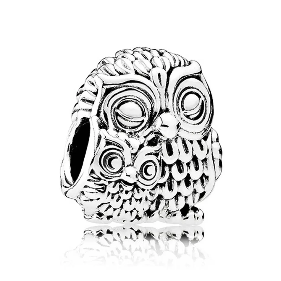 Authentic 925 Sterling Silver DIY Jewelry Owl And Its Owlet Charms fit Pandora Bracelet Bangle Cute Bird
Authentic 925 Sterling Silver DIY Jewelry Owl And Its Owlet Charms fit Pandora Bracelet Bangle Cute Bird