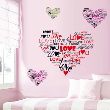 75x120cm Heart Love Wall Stickers Wall Sticker Wall Home Decoration Bedroom Decor Wall Stickers Home Decor
75x120cm Heart Love Wall Stickers Wall Sticker Wall Home Decoration Bedroom Decor Wall Stickers Home Decor