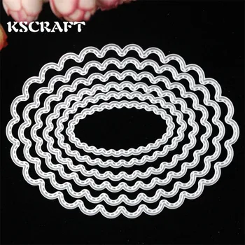 KSCRAFT Oval Lace Metal Cutting Dies Stencils for DIY Scrapbooking Stamp/photo album Decorative Embossing DIY Paper Cards
KSCRAFT Oval Lace Metal Cutting Dies Stencils for DIY Scrapbooking Stamp/photo album Decorative Embossing DIY Paper Cards
