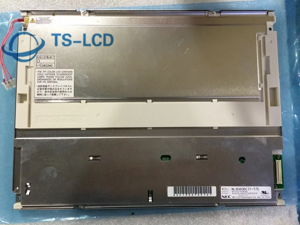 100% TESTING Original A+ Grade NL8060BC31-17E 12.1" inch LCD panel Screen 12 months warranty
100% TESTING Original A+ Grade NL8060BC31-17E 12.1" inch LCD panel Screen 12 months warranty