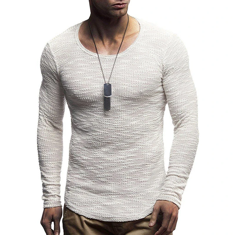 New 2019 Free Shipping Foreign Trade New Men's Sweaters Round Neck Long-sleeved Mens T-shirt
New 2019 Free Shipping Foreign Trade New Men's Sweaters Round Neck Long-sleeved Mens T-shirt