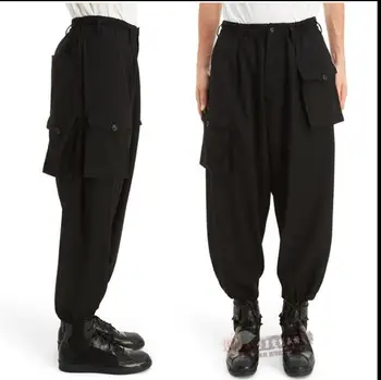 27-44 2018 new spring and autumn big pocket men's wild nine pants personality fashion harem pants male plus size singer costumes
27-44 2018 new spring and autumn big pocket men's wild nine pants personality fashion harem pants male plus size singer costumes