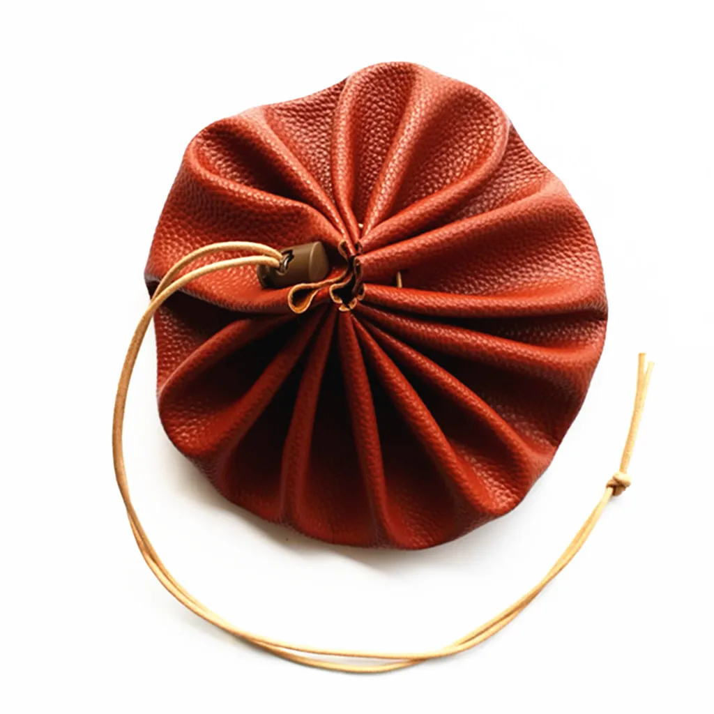 15' Large Leather Drawstring Pouch Tinder/Foraged Edibles/Herbs Storage Bag for Camping Bushcraft & survival Outdoor Tools
15' Large Leather Drawstring Pouch Tinder/Foraged Edibles/Herbs Storage Bag for Camping Bushcraft & survival Outdoor Tools