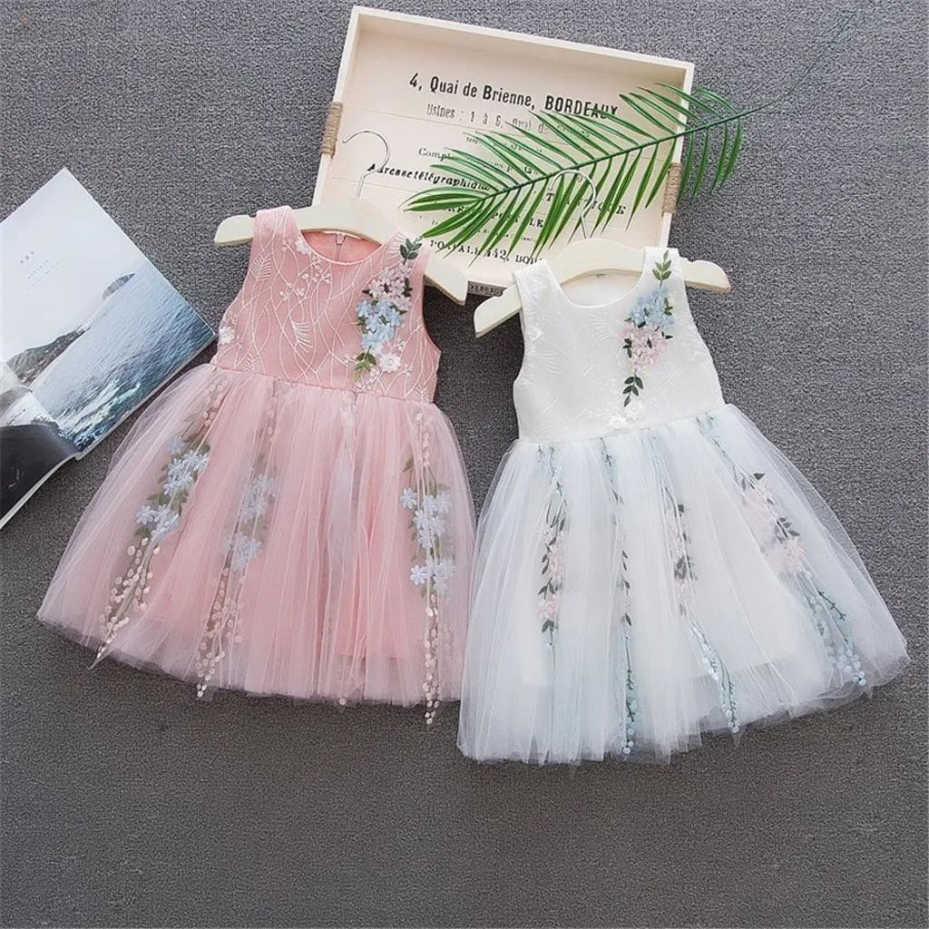 Toddler Baby Girls summer Sleeveless dresses for girls Solid Tulle Floral Party Princess Dresses photography props #F8416
Toddler Baby Girls summer Sleeveless dresses for girls Solid Tulle Floral Party Princess Dresses photography props #F8416