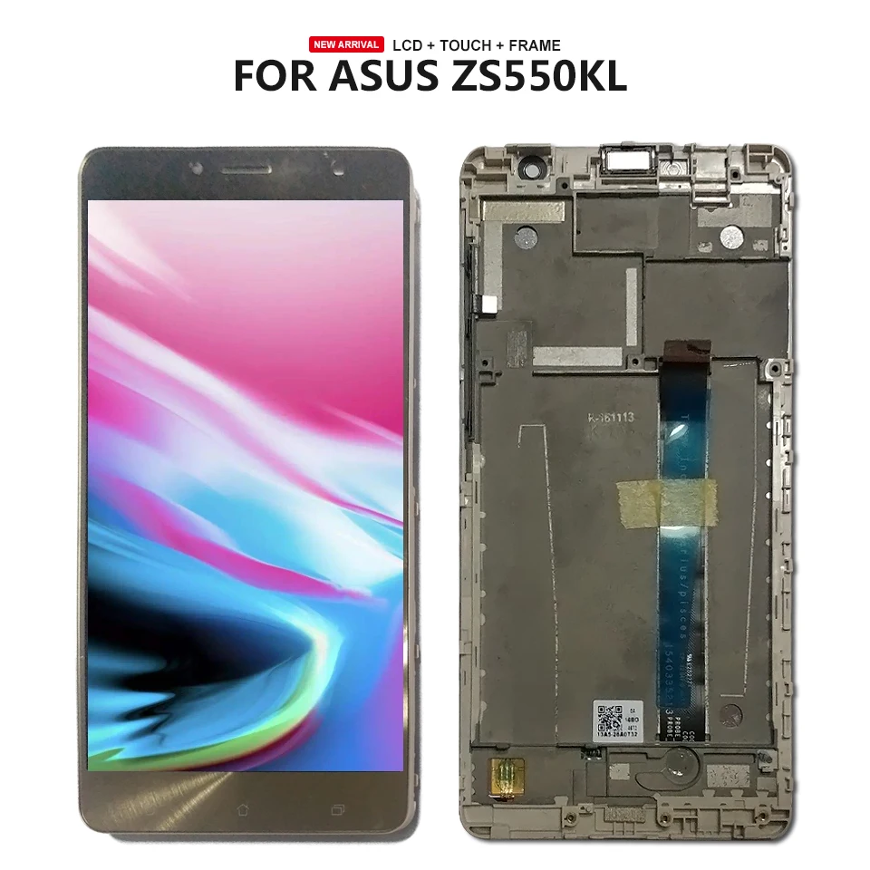 Для ASUA Zenfone 3 Deluxe ZS550KL Z01FD сенсорный экран дигитайзер стекло ЖК-дисплей сборка +