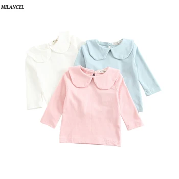 MILANCEL 2018 Baby Girls Clothing Cotton Shirt for Kids Clothes Autumn New Girls Base Blouse Peter Pan Collar Kids Shirt
MILANCEL 2018 Baby Girls Clothing Cotton Shirt for Kids Clothes Autumn New Girls Base Blouse Peter Pan Collar Kids Shirt