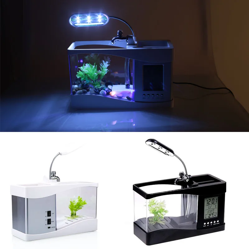 2019 Thermometer Goldfish Bowl Lamp Fashion Fish Tank Small Aquarium for Multifunction Drop Shipping
2019 Thermometer Goldfish Bowl Lamp Fashion Fish Tank Small Aquarium for Multifunction Drop Shipping