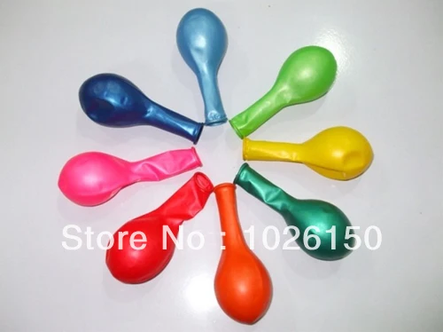 Free shipping 500 pcs/lots latex balloons round pearl -colored Party decoration balloon festival supplies |