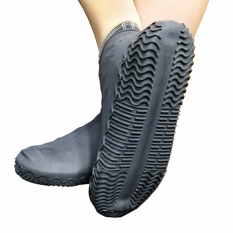 Hot 1 Pair Reusable Latex Shoe Covers Anti-slip Waterproof Rain Boot Overshoes MCK99
Hot 1 Pair Reusable Latex Shoe Covers Anti-slip Waterproof Rain Boot Overshoes MCK99
