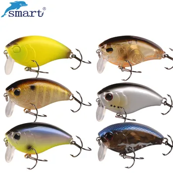 Smart Lure 60mm/18g Crankbaits Floating 0.3m VMC Hook Fishing Wobblers Isca Artificial Swimbait Leurre Souple Crankbait Feeder
Smart Lure 60mm/18g Crankbaits Floating 0.3m VMC Hook Fishing Wobblers Isca Artificial Swimbait Leurre Souple Crankbait Feeder