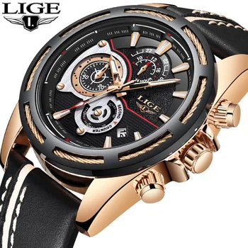 2019 New LIGE Men Watches Top Brand Luxury Chronograph Sports Clock Men Military Waterproof Wrist Watch Male Relogio Masculino
2019 New LIGE Men Watches Top Brand Luxury Chronograph Sports Clock Men Military Waterproof Wrist Watch Male Relogio Masculino