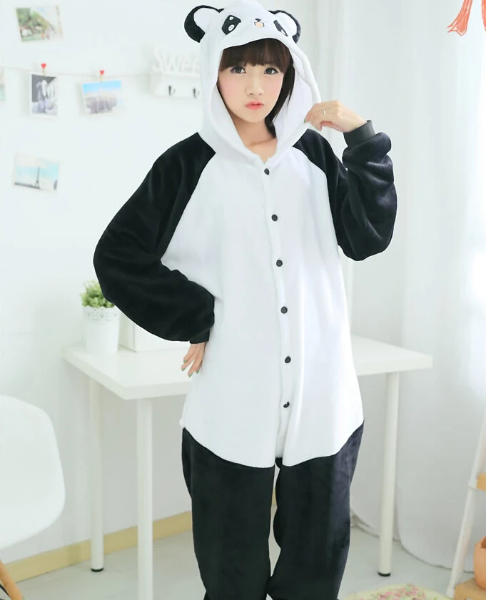 Kigurumi New Winter Anime Pajamas Panda Cosplay Costume Pyjamas Hoodies Adult Cartoon Animal Onesies Sleepwear
Kigurumi New Winter Anime Pajamas Panda Cosplay Costume Pyjamas Hoodies Adult Cartoon Animal Onesies Sleepwear