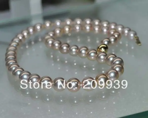 huij 003322 14K Top Natural Iridescent purple AAA++8mm Perfect round pearl necklace
huij 003322 14K Top Natural Iridescent purple AAA++8mm Perfect round pearl necklace