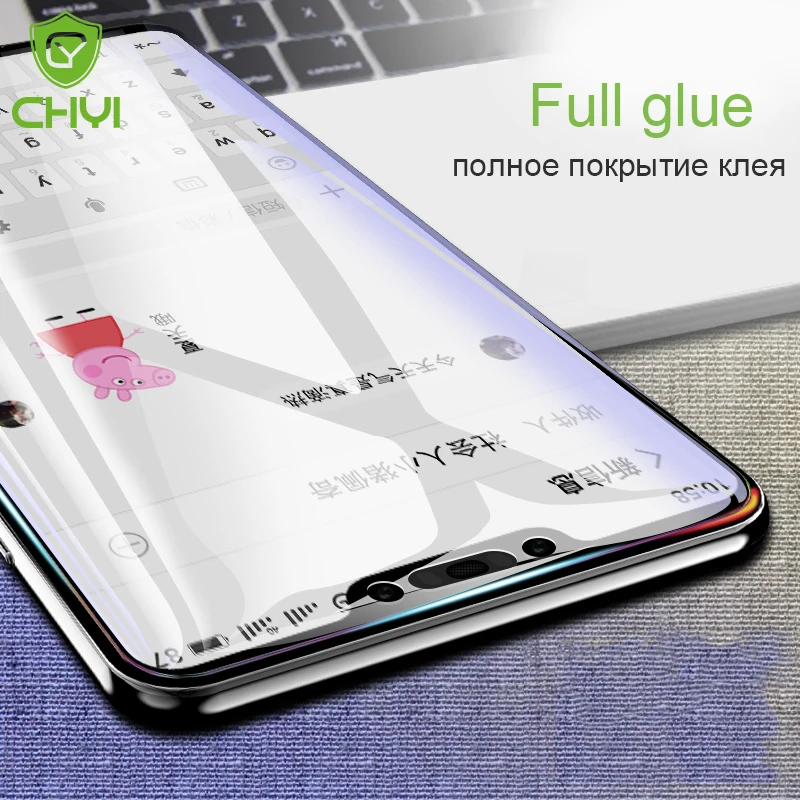 CHYI Full glue Glass For Huawei Nova 3i Screen Protector Oleophobic Coating full cover for huawei Nova 3 glass Huawei P Smart+
CHYI Full glue Glass For Huawei Nova 3i Screen Protector Oleophobic Coating full cover for huawei Nova 3 glass Huawei P Smart+