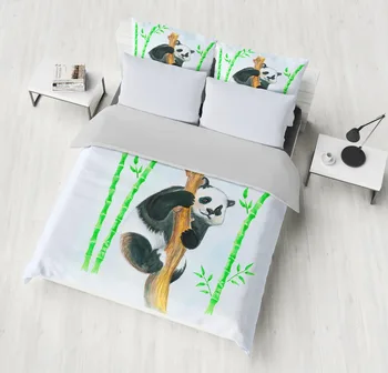 3D Panda Bedding Sets Duvet Cover Quilt Cover Pillow Cases Twin Full Queen King Single Double 3pcs Bedclothes Animal bedclothes
3D Panda Bedding Sets Duvet Cover Quilt Cover Pillow Cases Twin Full Queen King Single Double 3pcs Bedclothes Animal bedclothes