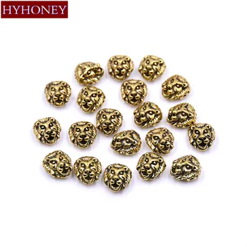 HYHONEY 20Pcs/Lot Alloy Lion head Accessories DIY Bracelet Jewelry Hand made making Wholesale
HYHONEY 20Pcs/Lot Alloy Lion head Accessories DIY Bracelet Jewelry Hand made making Wholesale