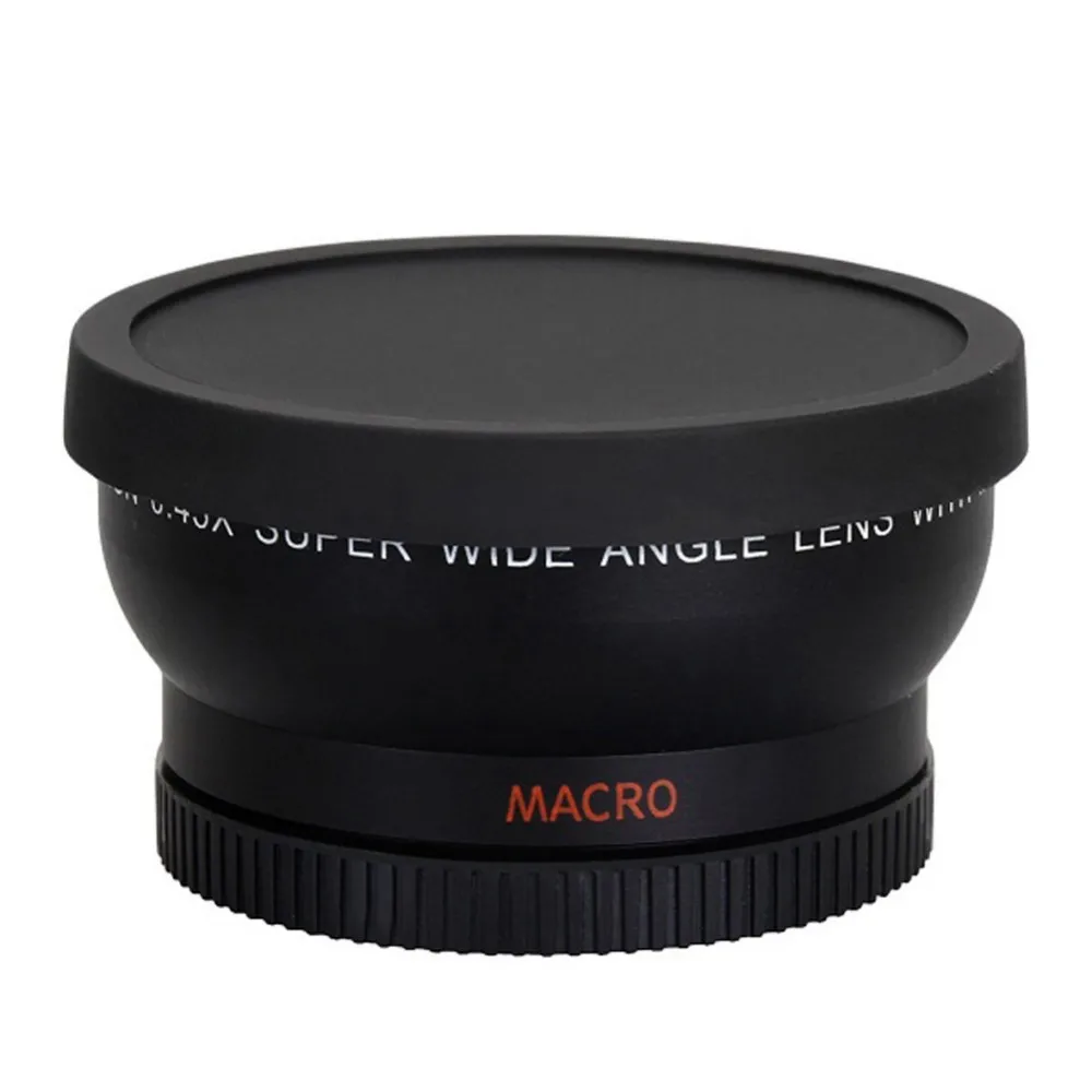 58mm 0.45X Wide Angle Lens for Canon EOS 1000D 1100D 500D Rebel T1i T2i T3i L3EF
